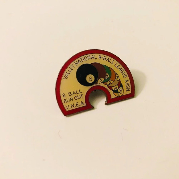 VNEA Valley National 8 Ball Pool League Pin - Picture 8 of 9